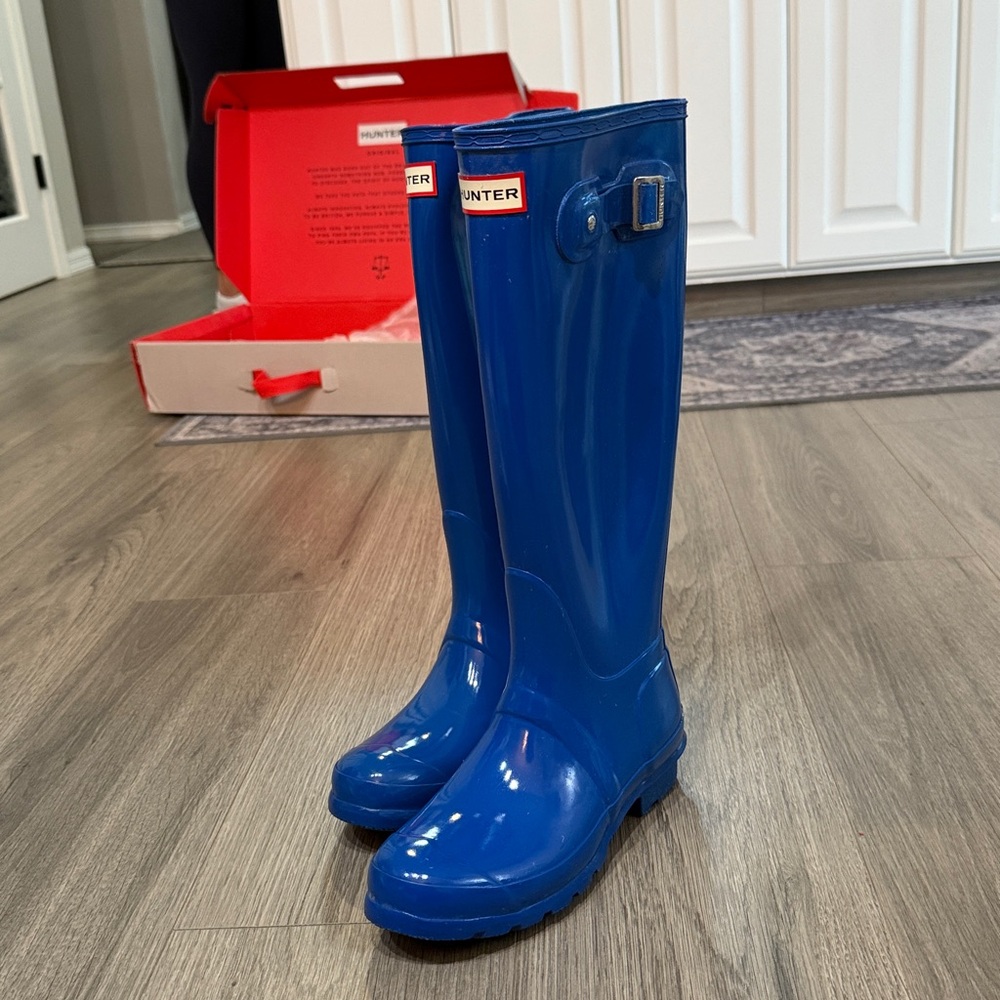 Hunter knee high boots